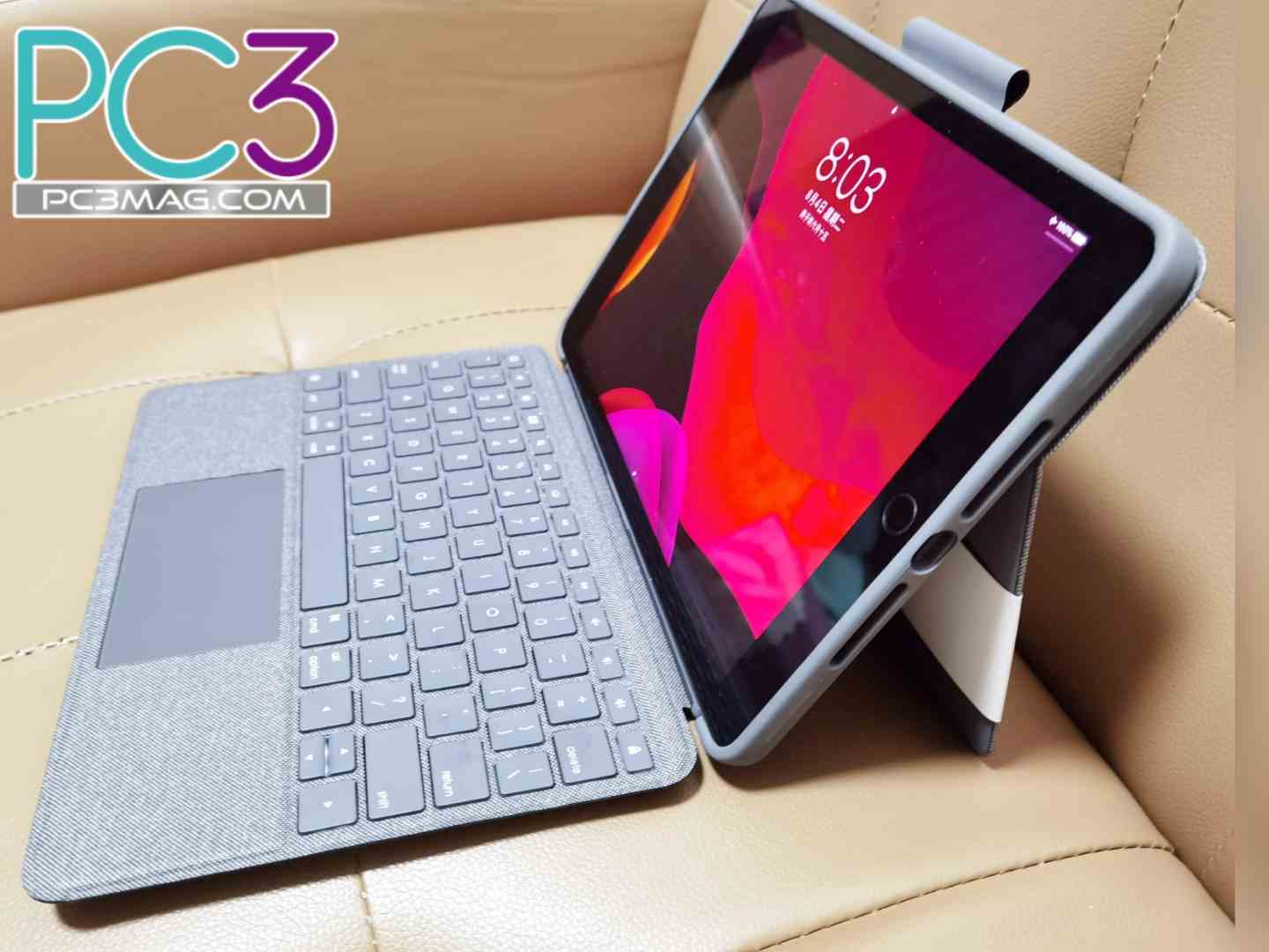 開箱】輕鬆將iPad 變成電腦用：COMBO TOUCH 有齊觸控板及背光鍵盤 